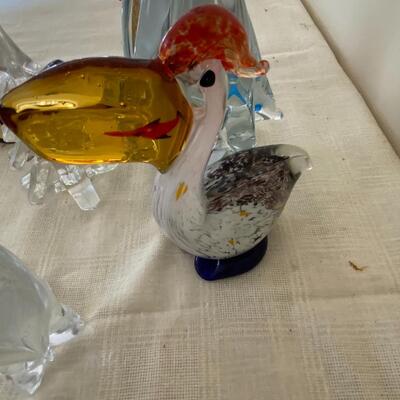 Blown Glass Figurines .