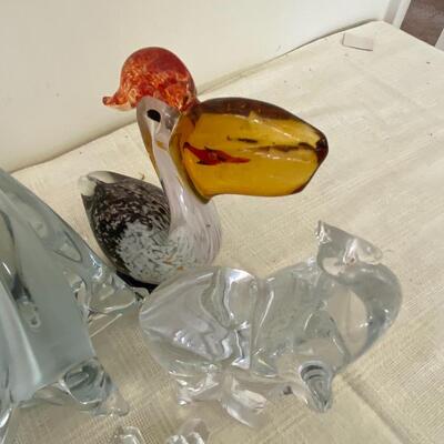 Blown Glass Figurines .