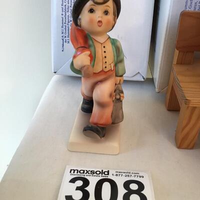Lot 2 Hummels Nimble Fingers & Merry Wanderer