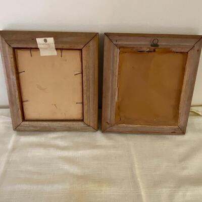 Pair of Mid Century Oil Paintings of European Street Scenes Signed LEGRAND
