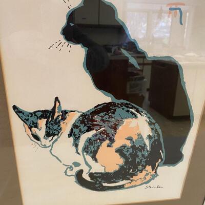 Vintage Cat Print