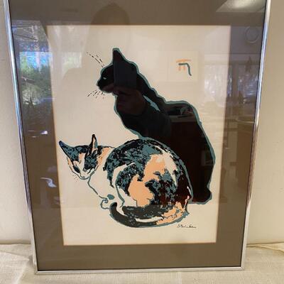 Vintage Cat Print