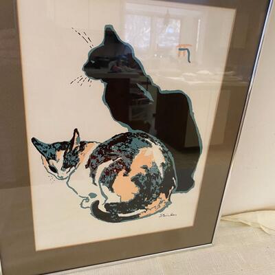 Vintage Cat Print