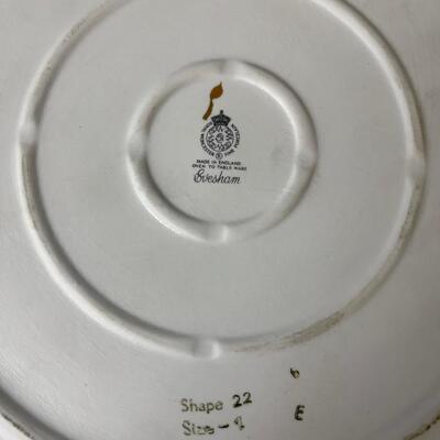 Made in England EVESHAM Royal Worchester Fine Porcelain 