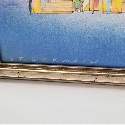 Lot #124  1984 World's Fair Poster in Frame by St. Germaine