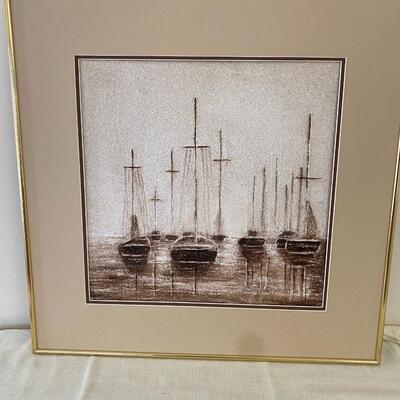 Sandcasting Art of Sailboats
