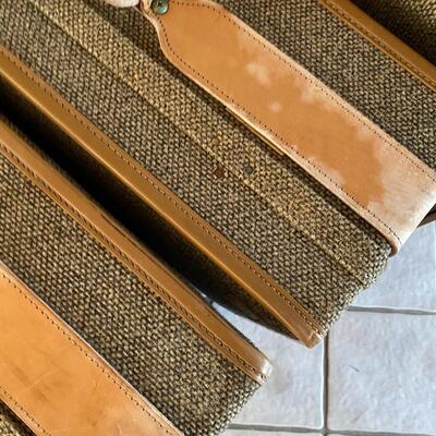 Set of Vintage Hartmann Suitcases Luggage