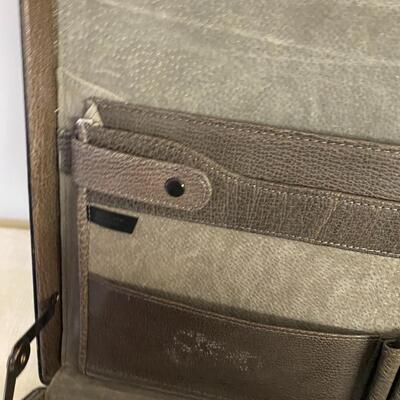 Vintage Leather Briefcase