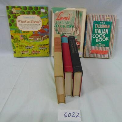 Item 6022 Cook Books