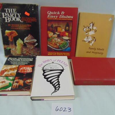 Item 6023 Cook Books