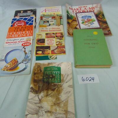 Item 6024 Cook Books