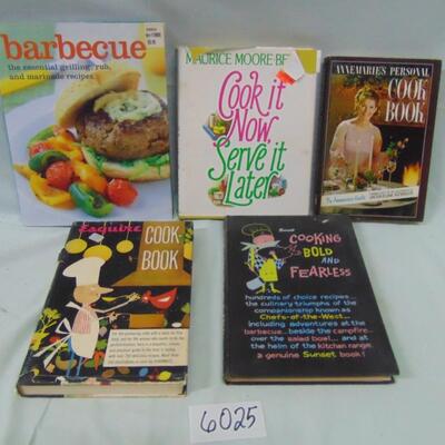 Item 6025 Cook Books