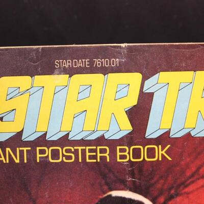Vintage Star Trek TOS Giant Poster Book Fold Out Magazine Voyage Two & Three