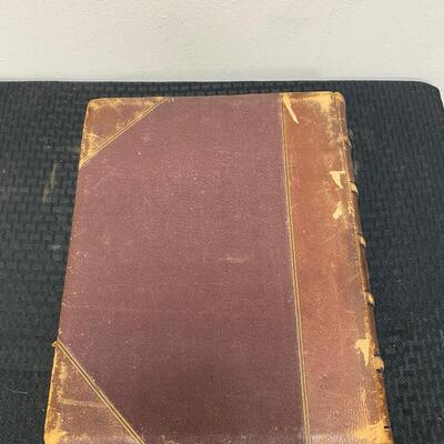 Antique 1872 Yale College Yearbook