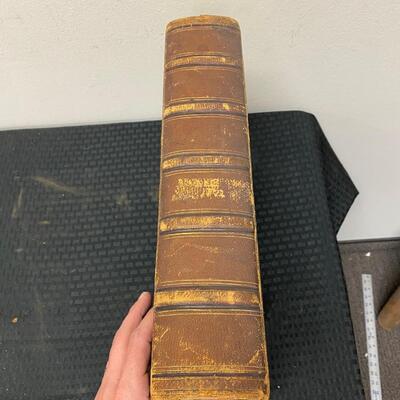 Antique 1872 Yale College Yearbook