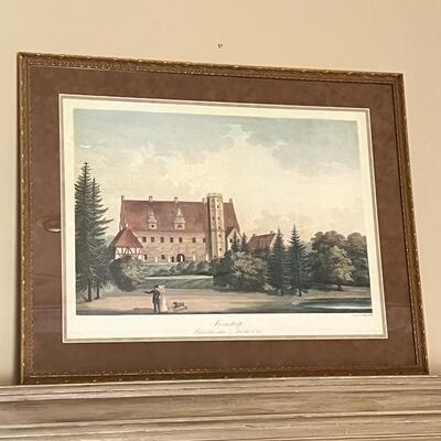 CARL FREDRIK AKRELL ~ Svenstorp Castle Framed Print