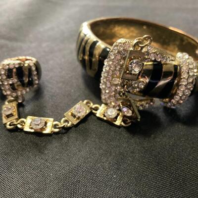 Bondage Jewelry with Bracelet and Ring