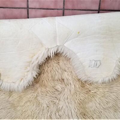 Lot #137  Sheep Skin Rug - made in Brazil