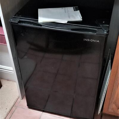 Lot #140  Insignia Small Refrigerator - works fine