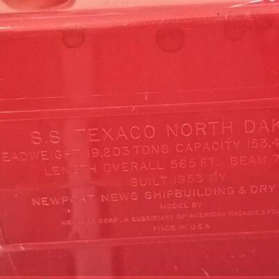 Lot #147  Two Texaco Ship Models