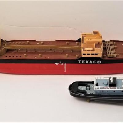 Lot #147  Two Texaco Ship Models