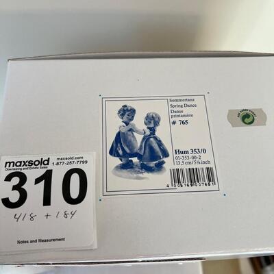 2 Hummels Spring Dance 353/0 The Love Lives On tmk 7 Boxes
