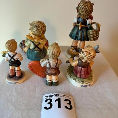 5 Hummel Figures