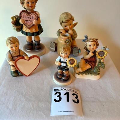 5 Hummel Figures