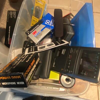 Very Big Assortment of camera and recording items