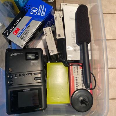 Very Big Assortment of camera and recording items