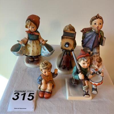 Lot of 5 Hummels