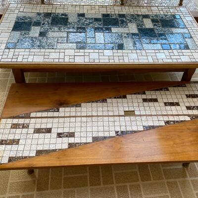 Vintage Tile Top Tables