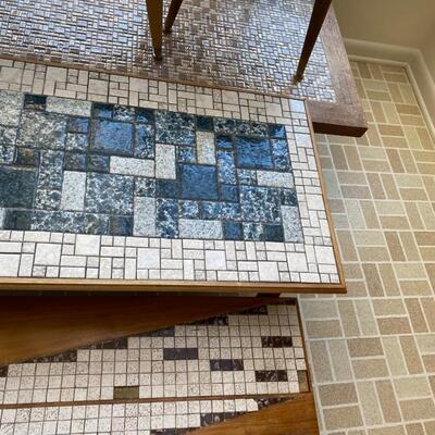 Vintage Tile Top Tables