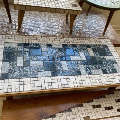 Vintage Tile Top Tables