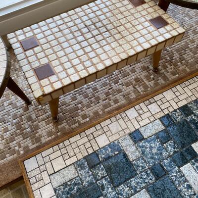 Vintage Tile Top Tables