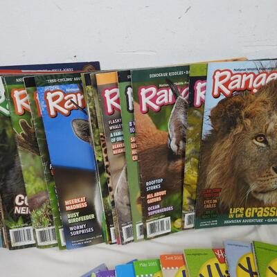 Lot of Assorted Kids Magazines, Ranger Rick, National Geographic Kids