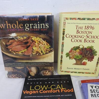 5 Cook Books, Top Secret Recipes, Low-Cal Vegan Comfort Food