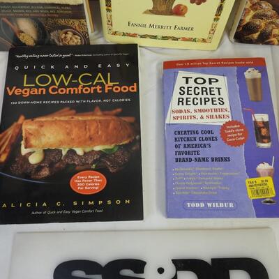 5 Cook Books, Top Secret Recipes, Low-Cal Vegan Comfort Food