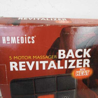 Homedics Back Massager, Works, Used, In Box