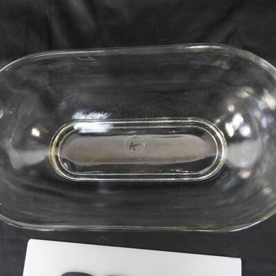 Mcmxcvlll M. Kamenstein Inc Glass Bowl, Bottom Base is Silver, Sturdy Glass