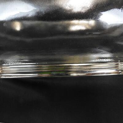Mcmxcvlll M. Kamenstein Inc Glass Bowl, Bottom Base is Silver, Sturdy Glass