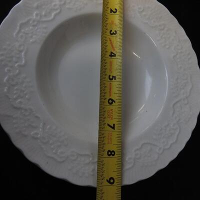 American Living Dish Set, 3 Cups, 4 Bowls, 4 Small Plates, 4 Large Plates, White