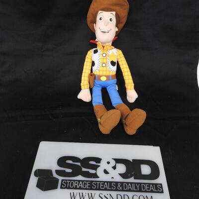 16 Inch Disneyland Toy Story Woody Plush Doll, Near New Condition, Original Tag