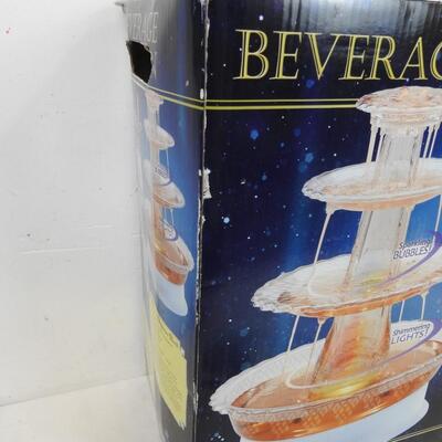 Rival Beverage Fountain, All Parts Included, Untested, In Box, Used
