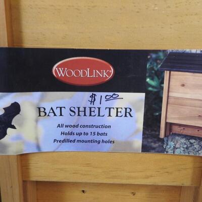 3 Woodlink Bat Shelters, Wood