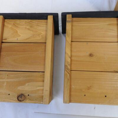 3 Woodlink Bat Shelters, Wood