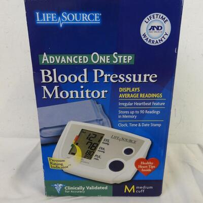 Advanced One Step Blood Pressure Monitor, Works, In Box