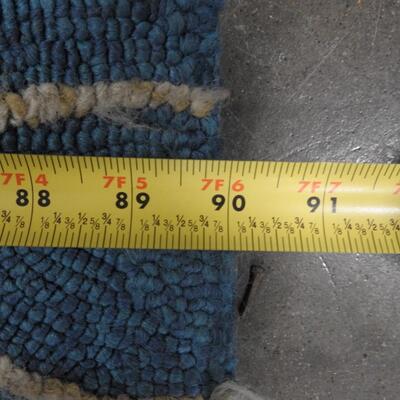 Pier 1 Imports Rug, Tapis, Flowers, 90" x 60"