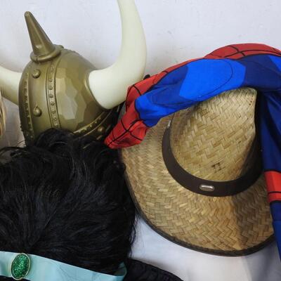 Costume Lot: Cowboy Hats, Kylo Ren Mask