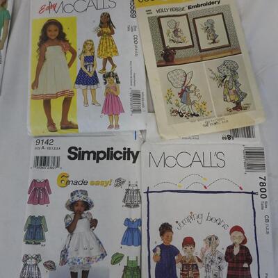 Lot of 14 Patterns, Mccall's, Simplicity